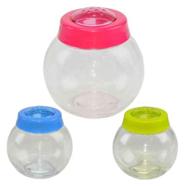 Salino Vetro con Tappo Color cm.Ø8xh9 ml.260 | M2 Store