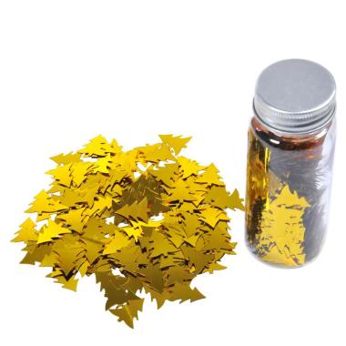Confetti decorativi tavola albero oro 17 mm