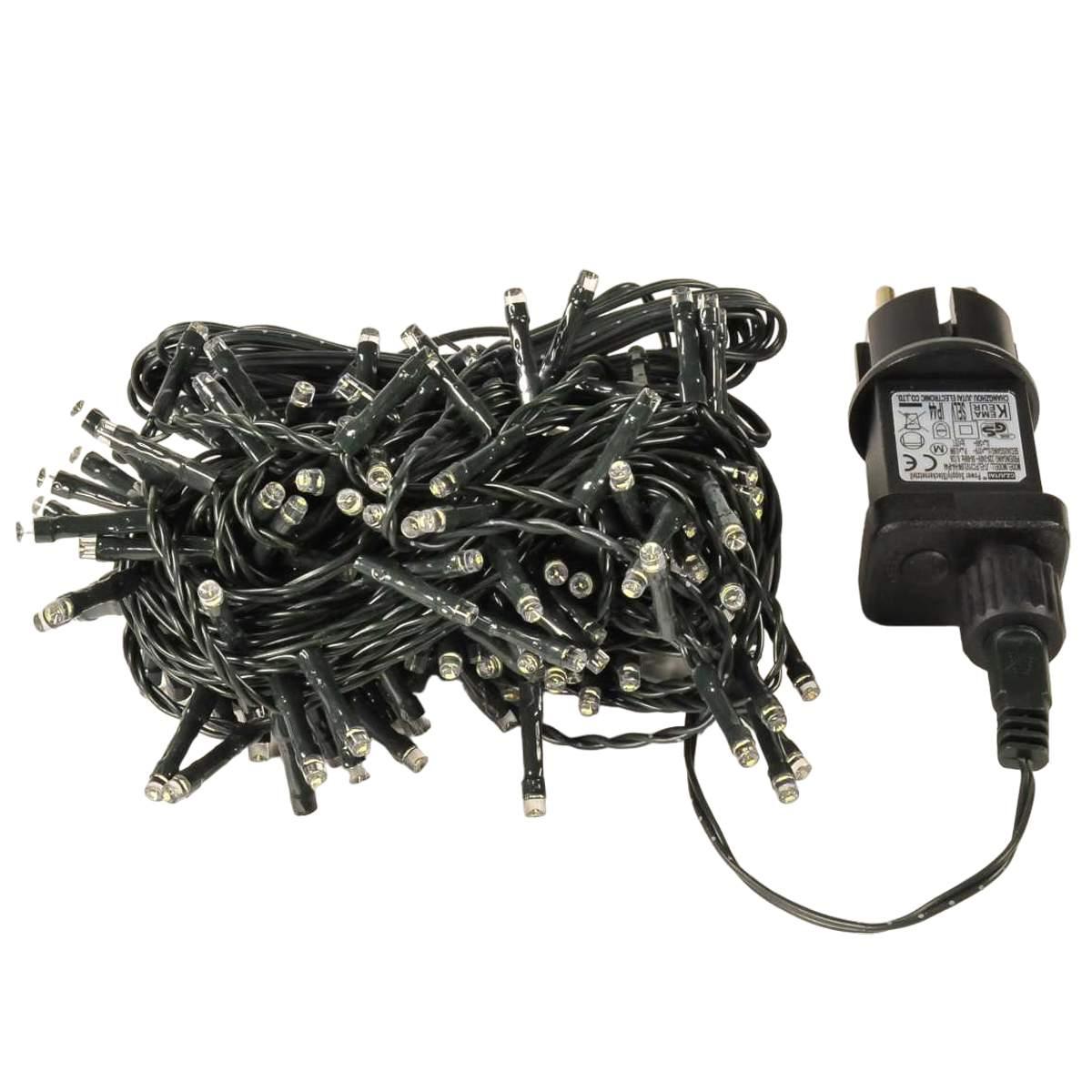 Luci di natale esterno 180 led bianco freddo giochi luce