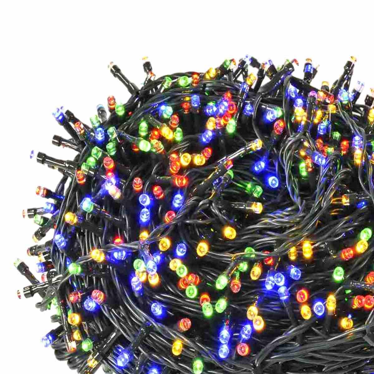 Luci di natale esterno 1000 led multi giochi luce