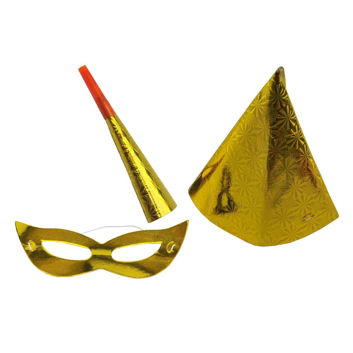 Party capodanno 3 colori 3 pz