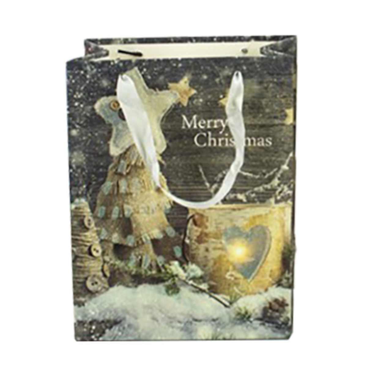 Busta regalo natale merry christmas
