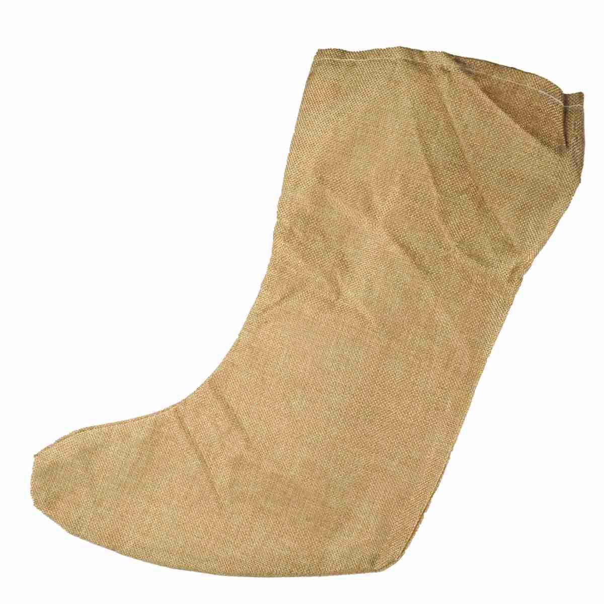 Calza befana juta pelliccetta 40 cm