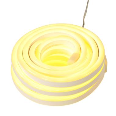 Luci di natale esterno tubo led neon 480 bianco caldo fluo 4 mt