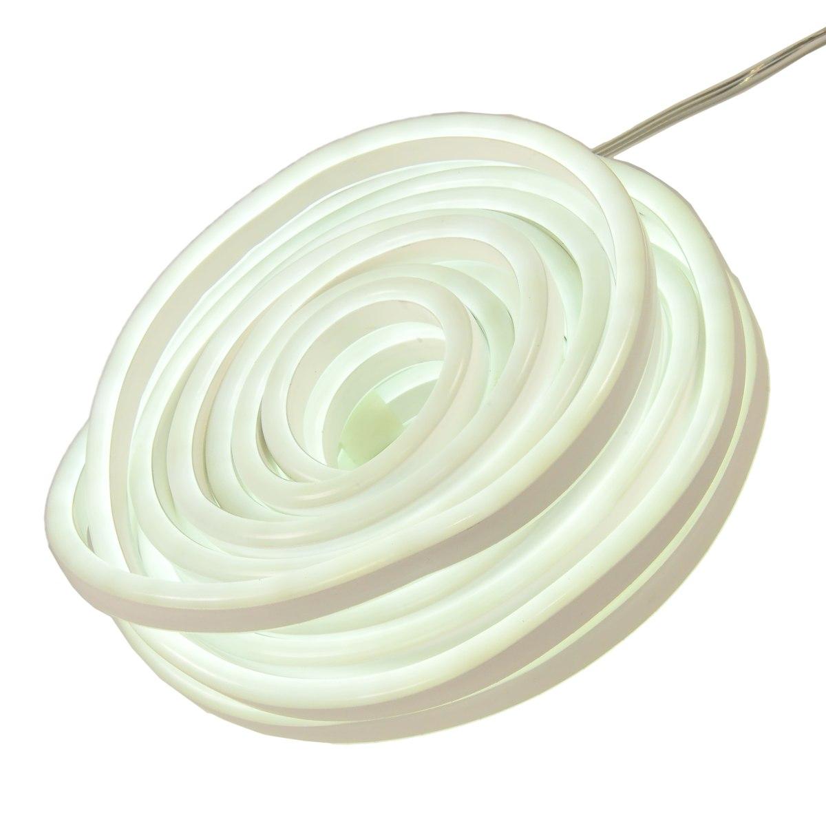 Luci di natale esterno tubo led neon 960 bianco freddo fluo 8 mt