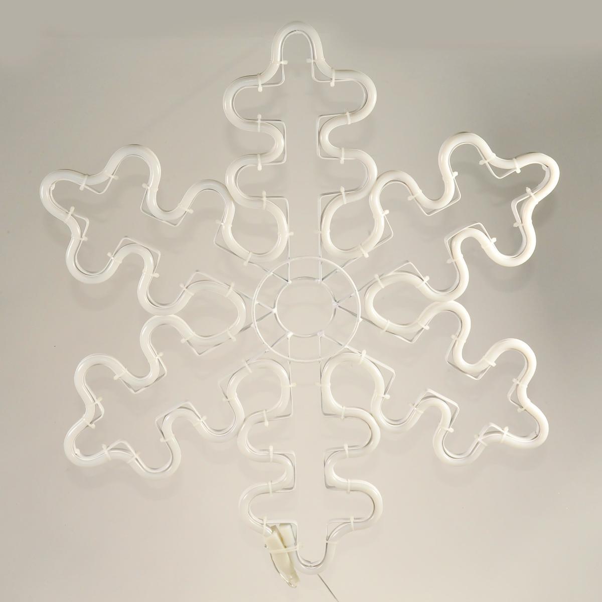 Luci di natale esterno 480 led fiocco neve neon blu 53 x 53 cm