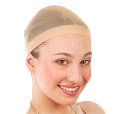 Retina capelli beige sotto parrucca