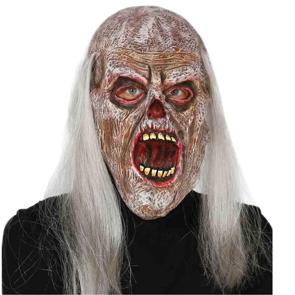 Maschera viso lattice zombie capelli