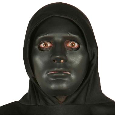 Maschera viso pvc nera