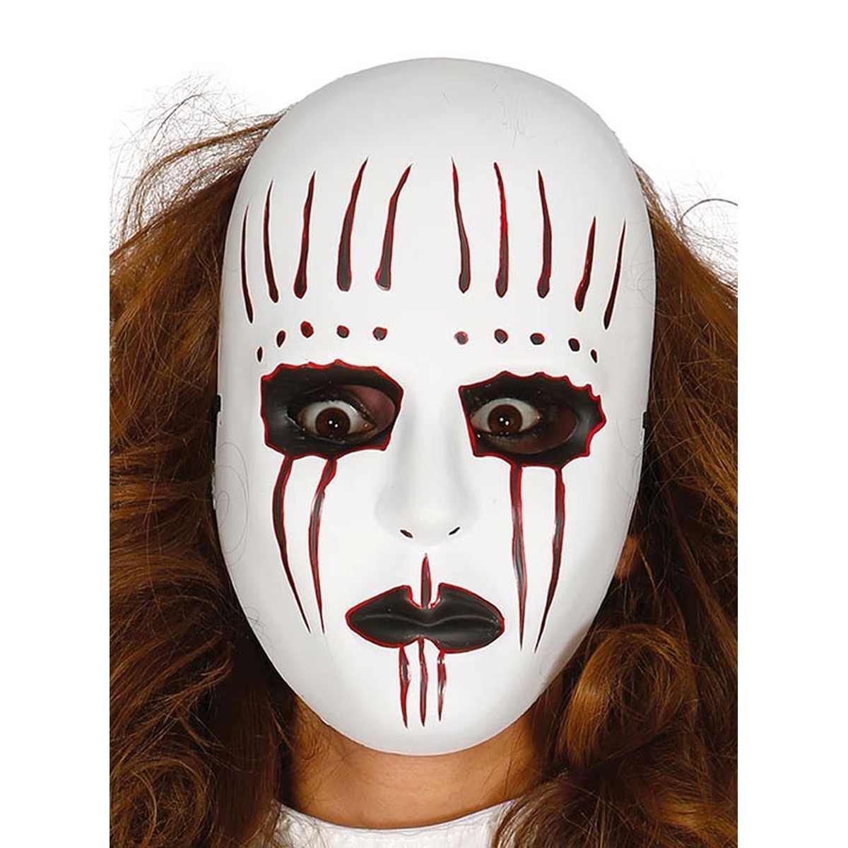 Maschera viso pvc horror mimo