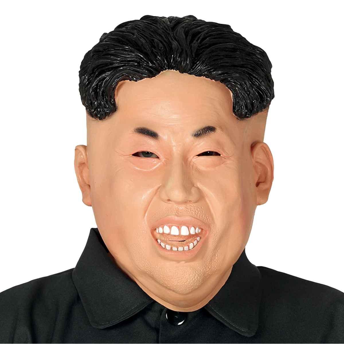 Maschera viso lattice coreano king jong un