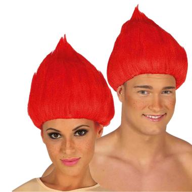 Parrucca nanetto rossa