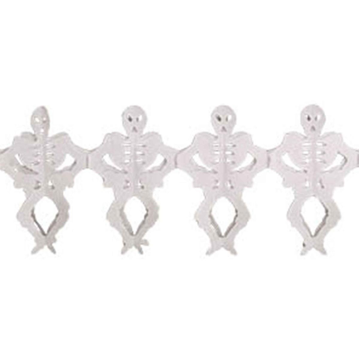 Festone hallowenn scheletri mt