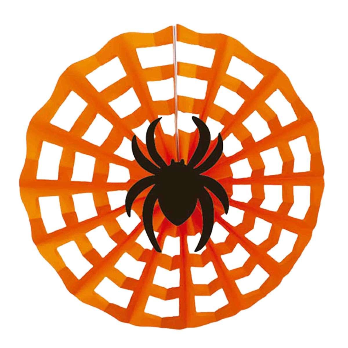 Festone halloween globo ragni 3 pz
