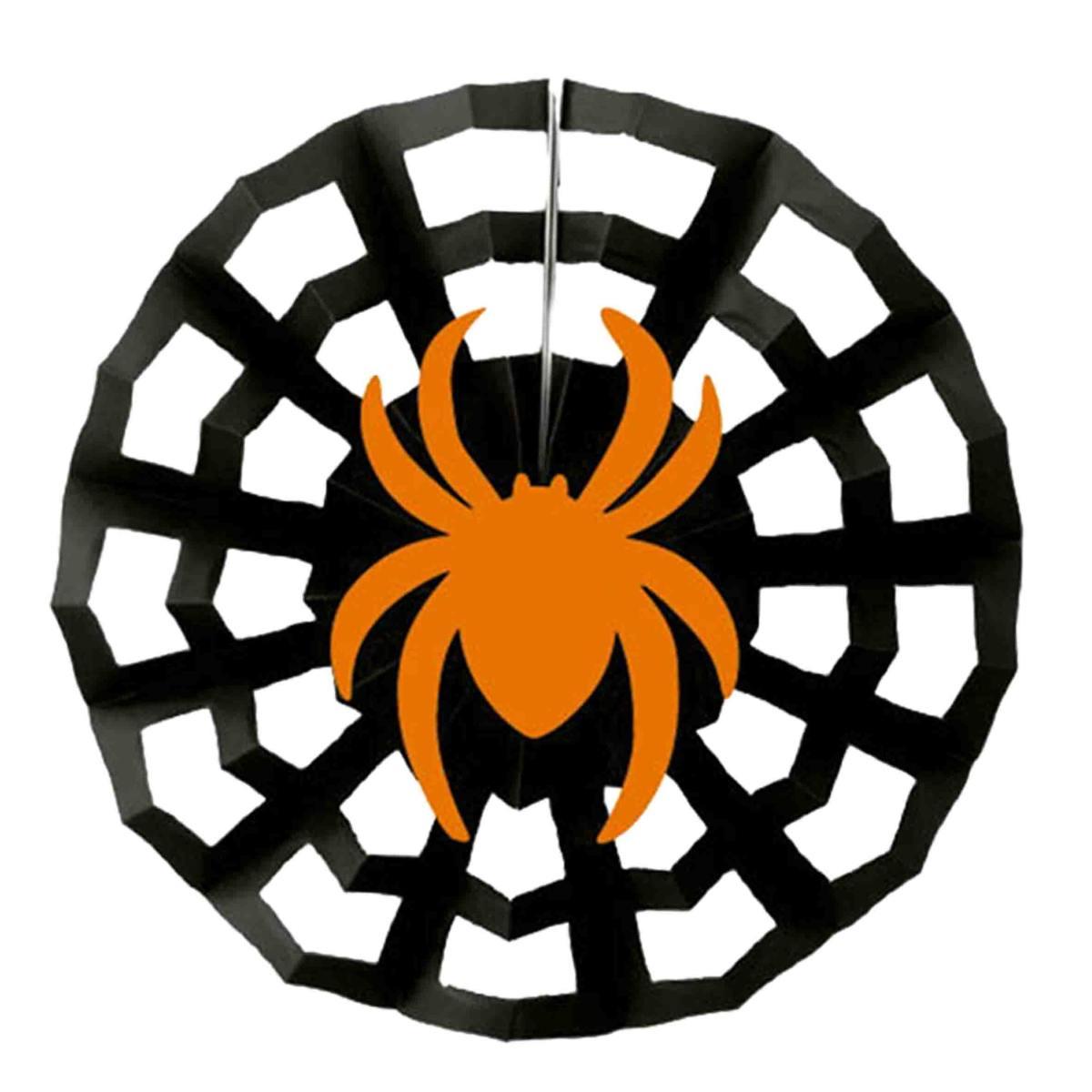 Festone halloween globo ragni 3 pz