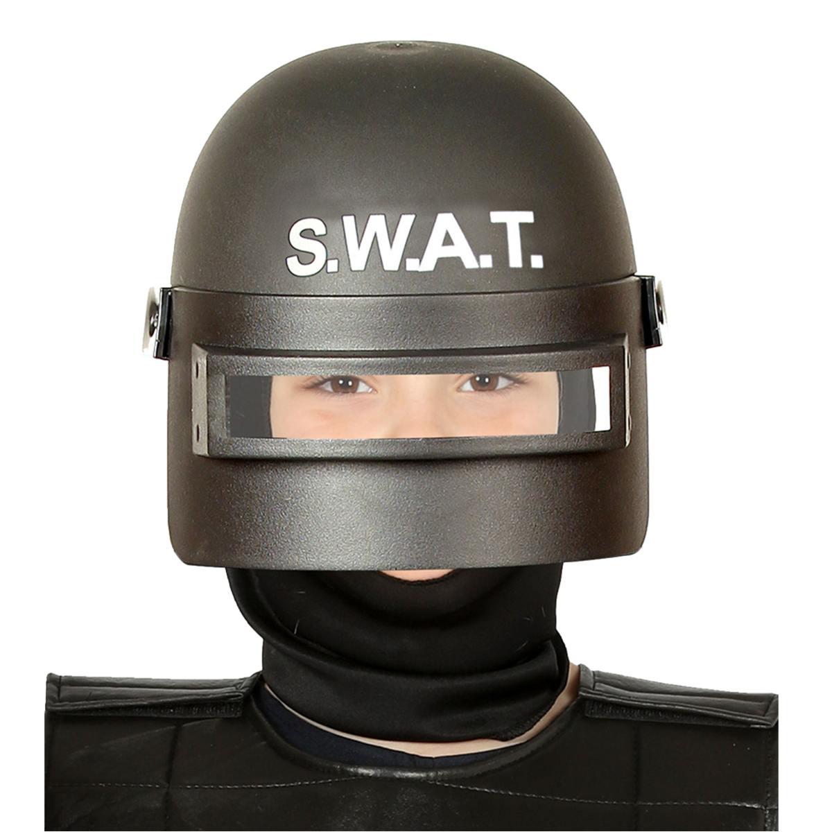 Casco poliziotto baby nero modello s