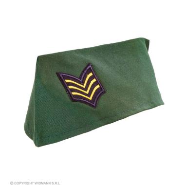 Cappello berretto militare capitano verde