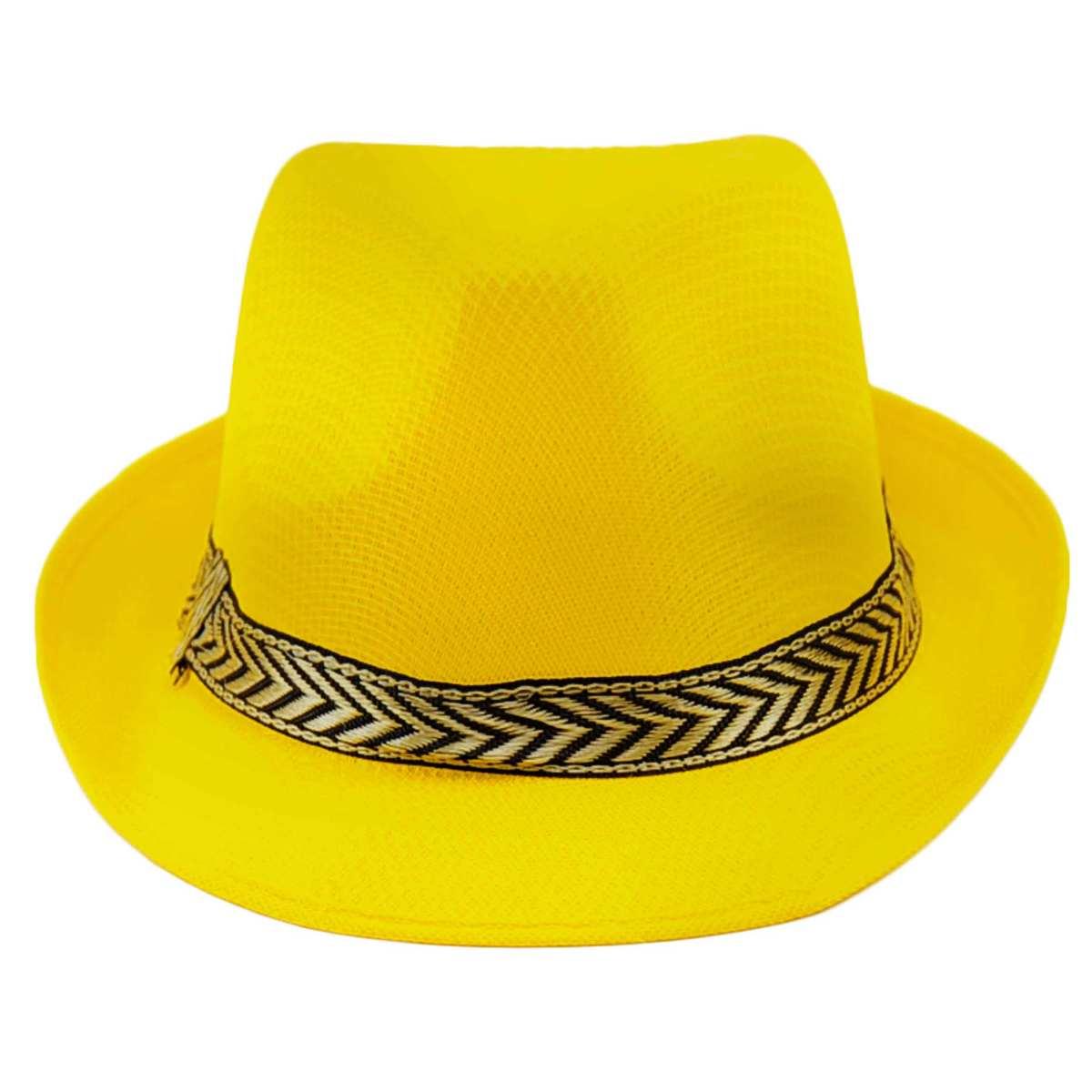 Cappello borsalino tessuto 4 colori