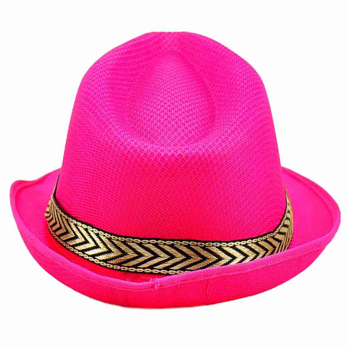 Cappello borsalino tessuto 4 colori