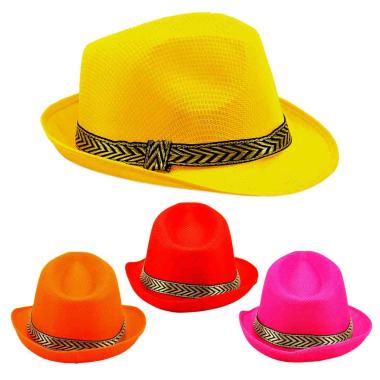 Cappello borsalino tessuto 4 colori