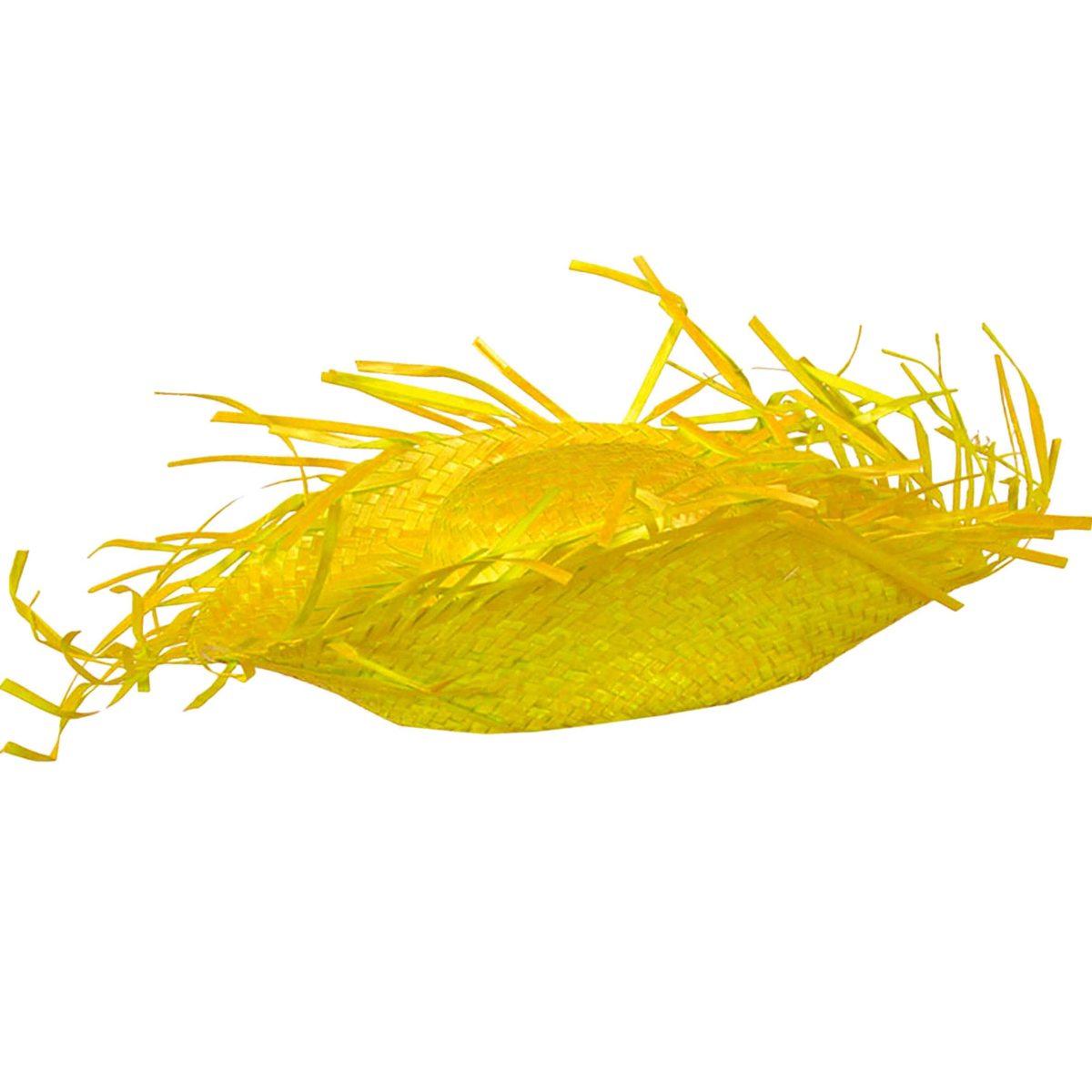 Cappello paglia giallo