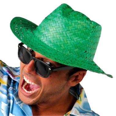 Cappello borsalino paglia verde