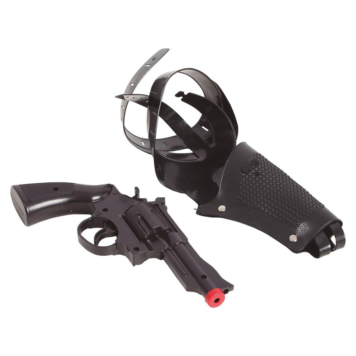 Fondina pistola nera da spalla pistola