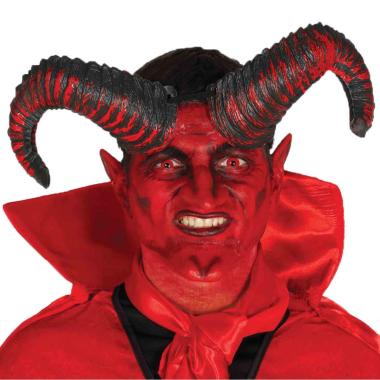 Corna diavolo pvc rosso