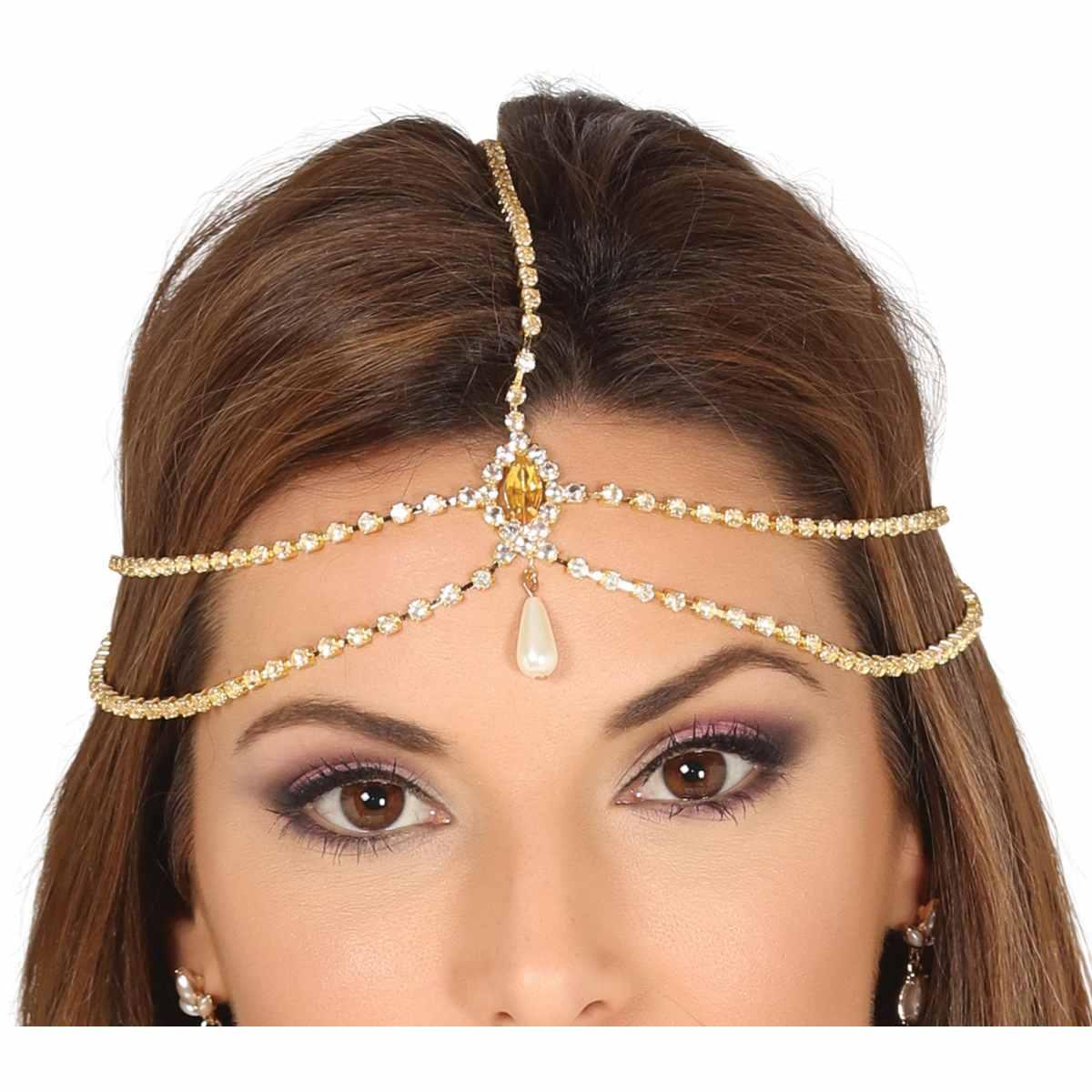 Diadema copricapo tiara anni 20 oro