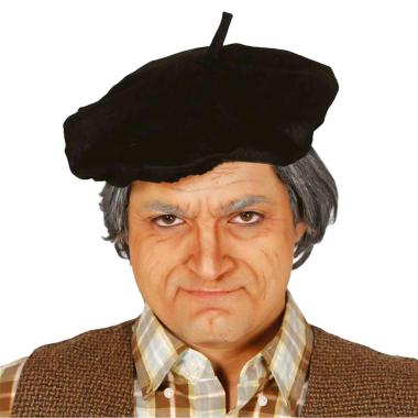 Cappello basco siciliano nero