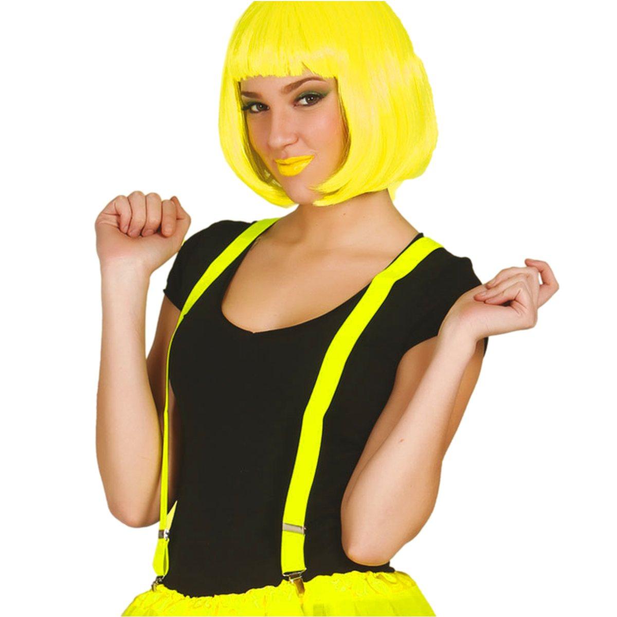 Bretelle gialle elasticizzate