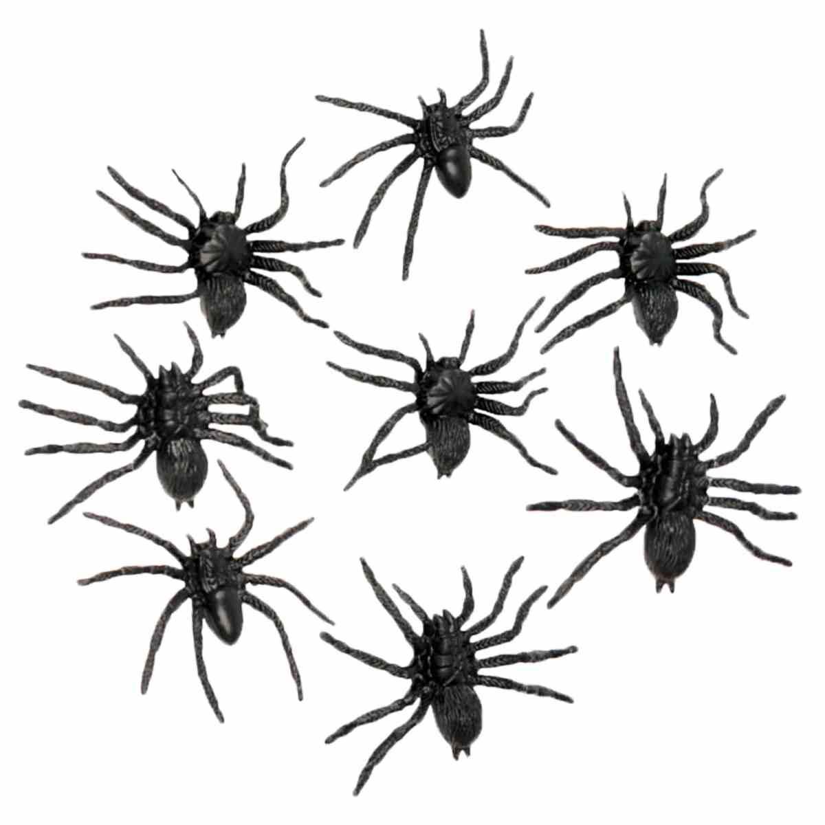 Ragno nero pvc 6 pz