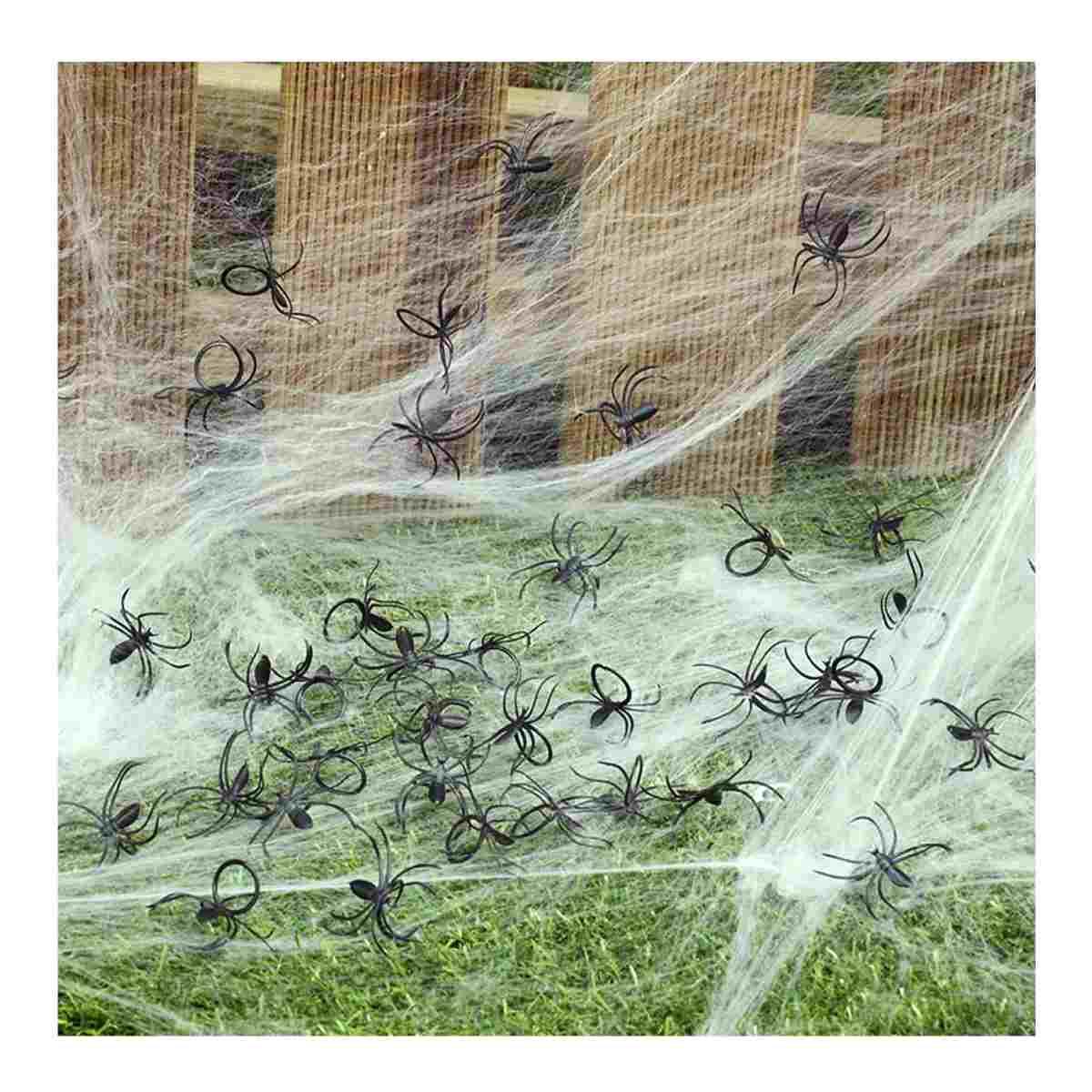 Ragno nero pvc 3 pz