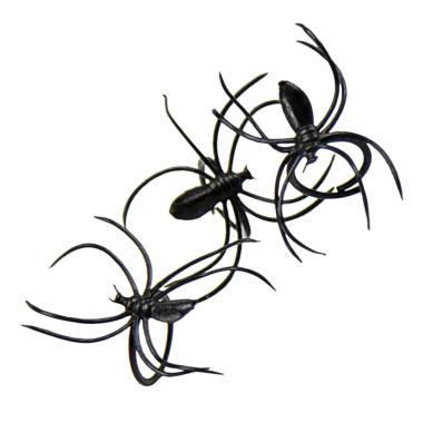Ragno nero pvc 3 pz