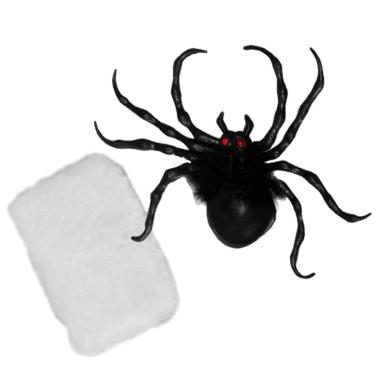 Ragnatela nera ragno pvc