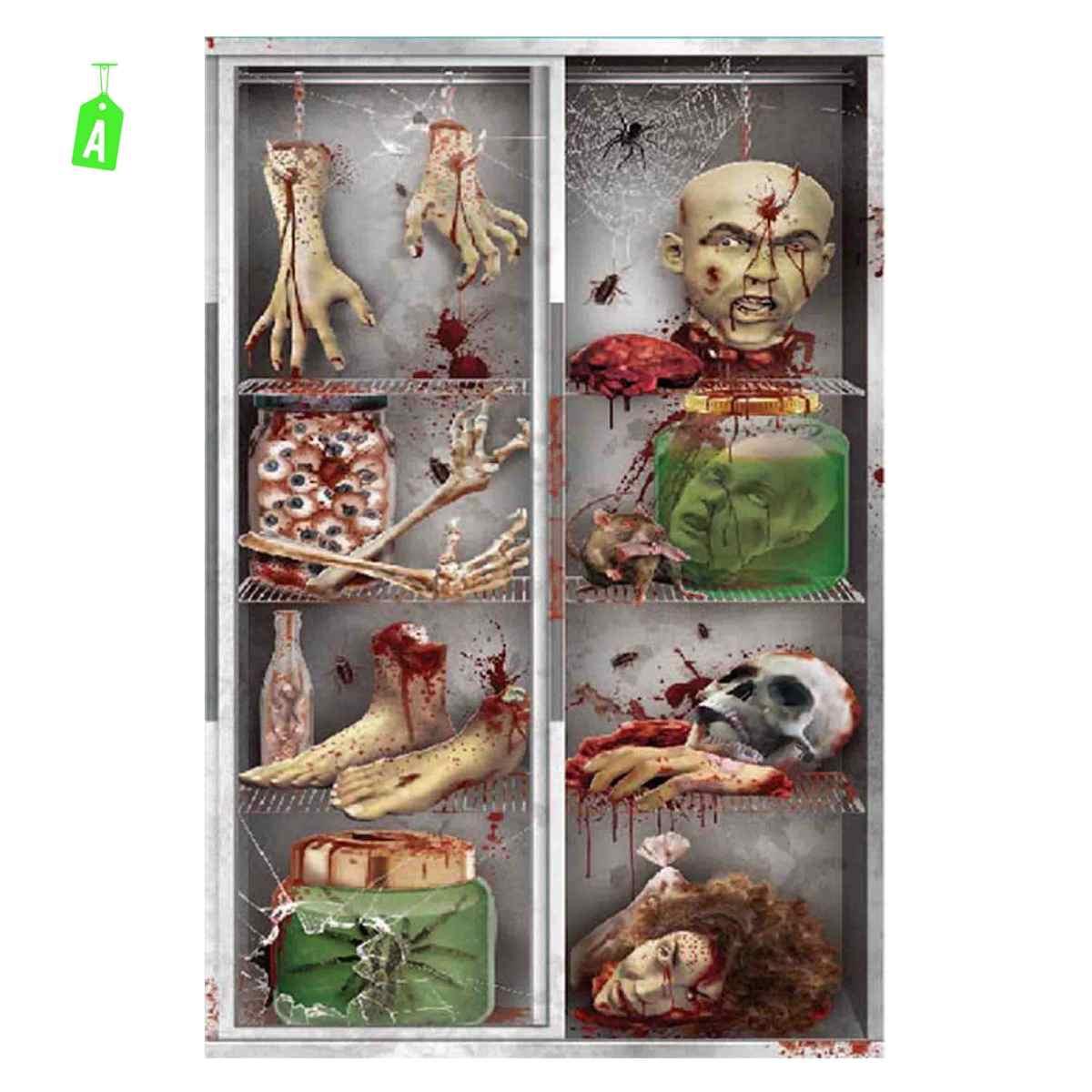 Decorazione halloween pvc 2 modelli