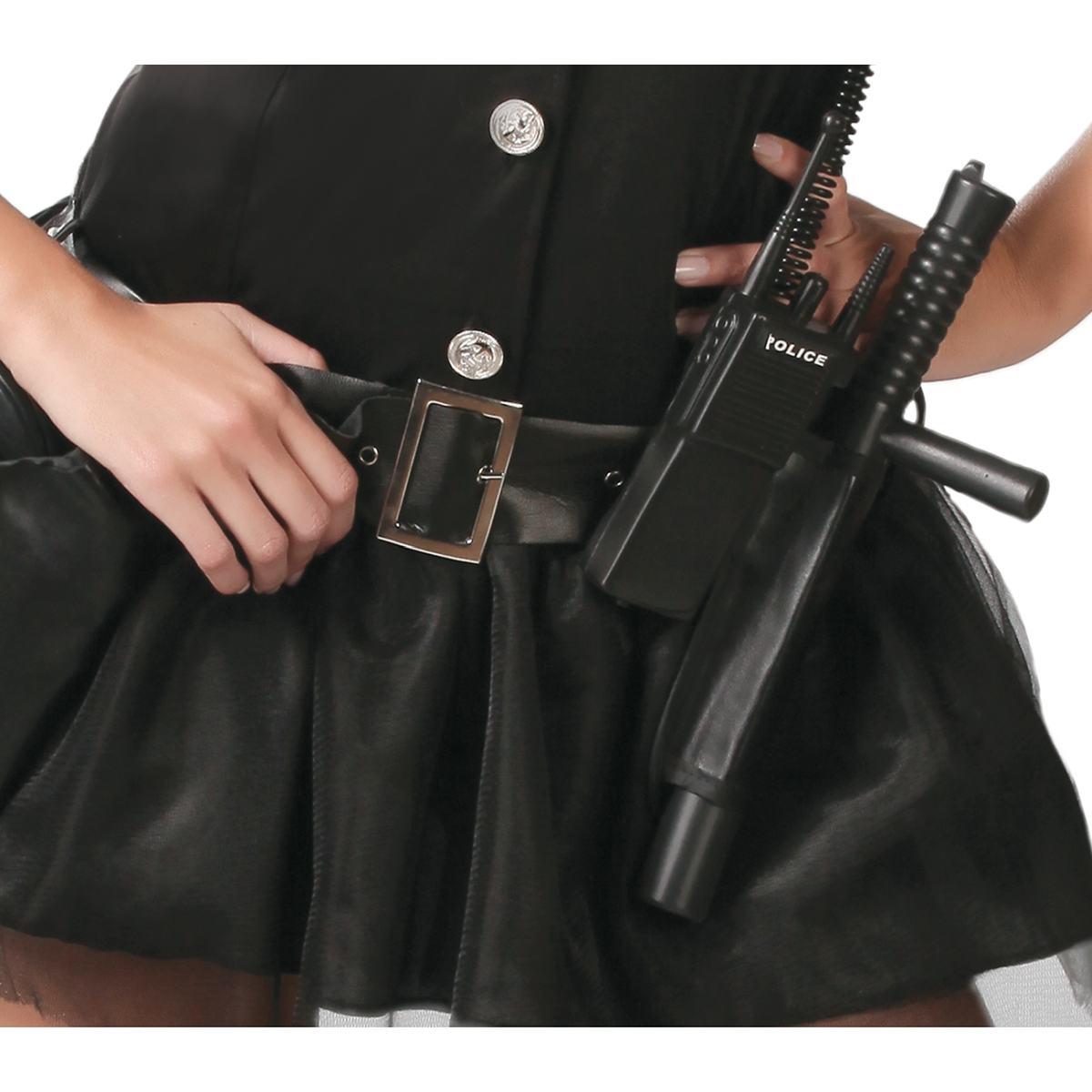 Costume poliziotta nero