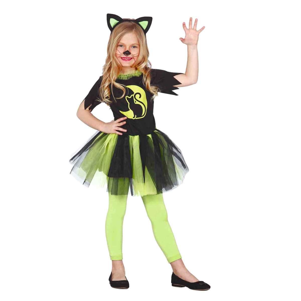 Costume gattina verde