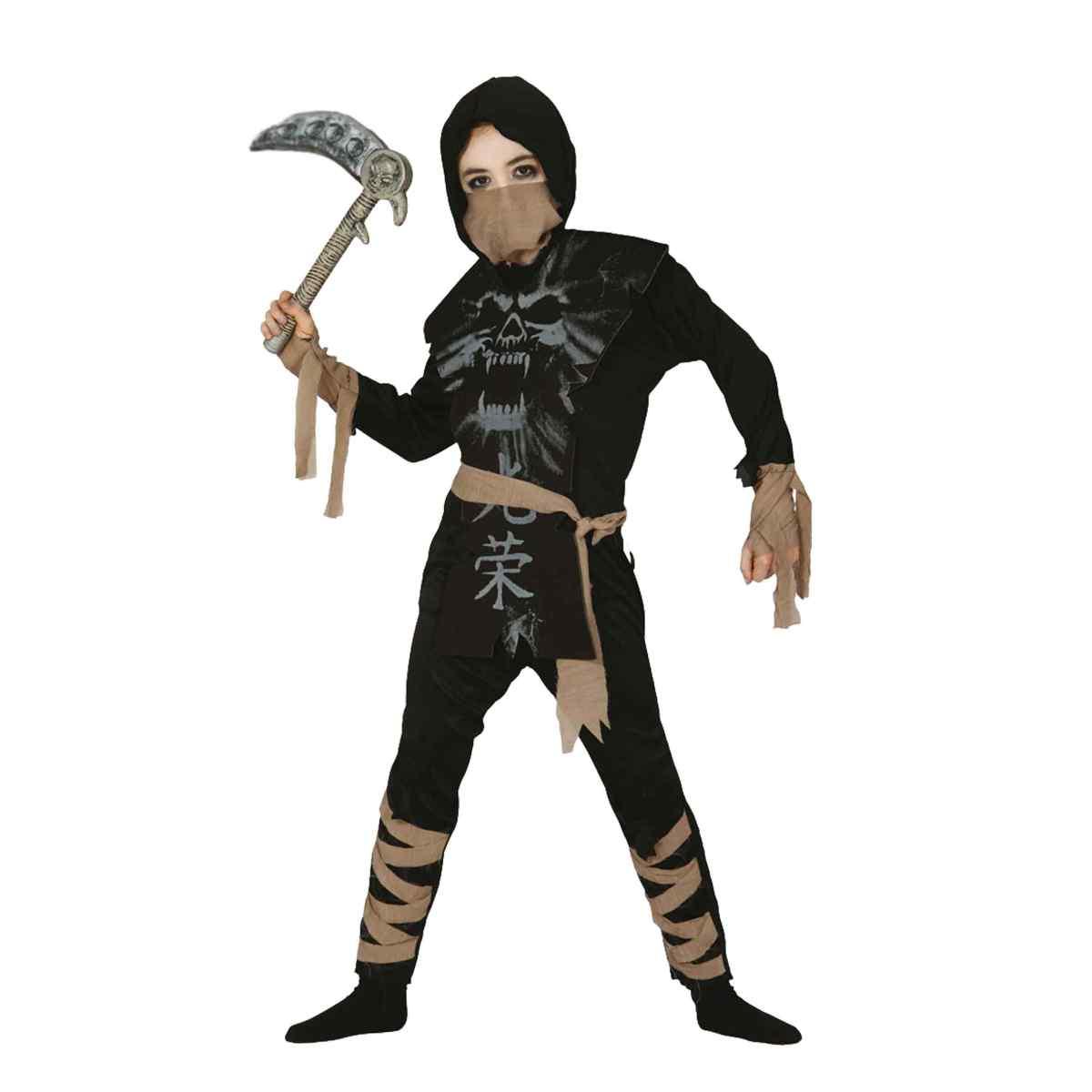 Costume ninja scheletro