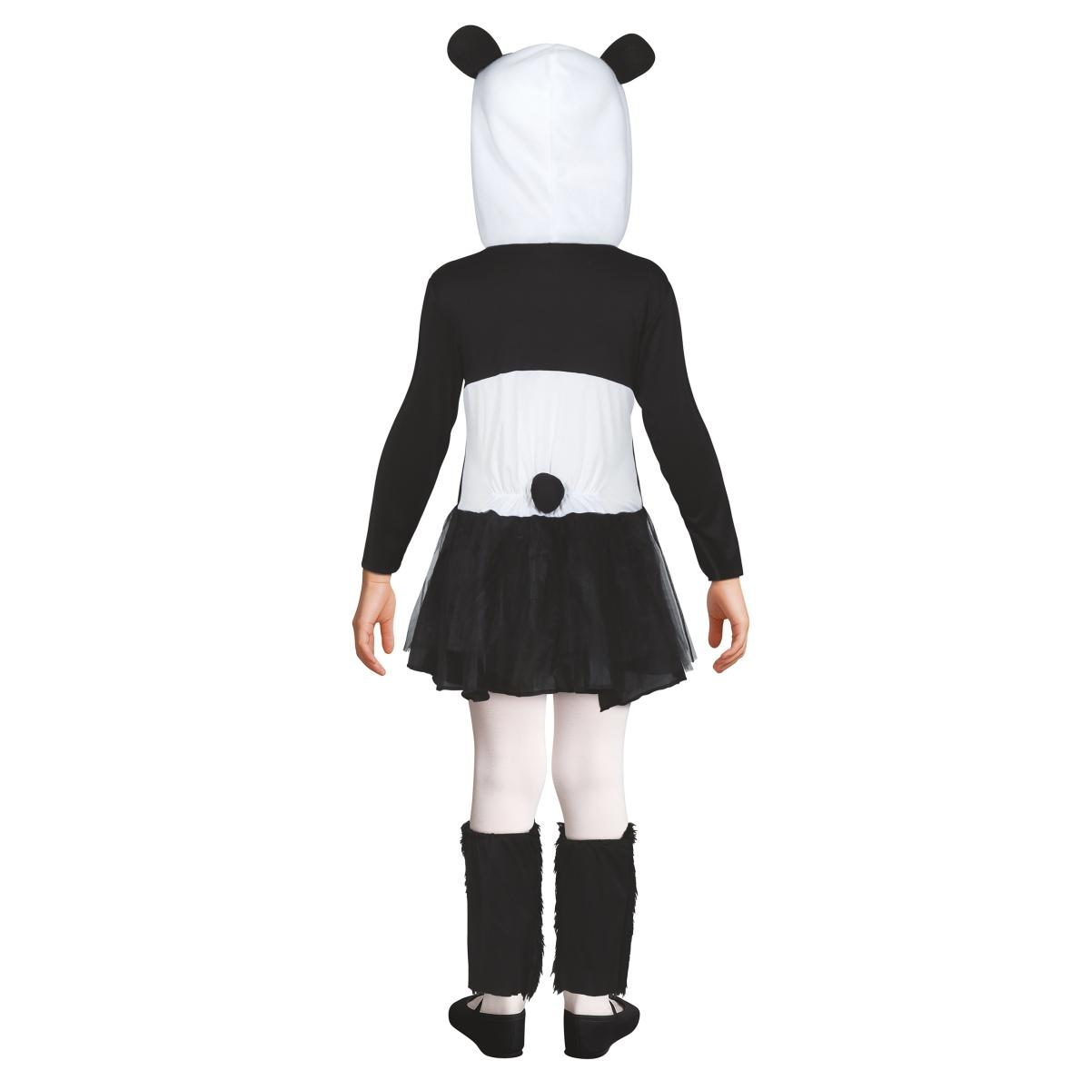 Costume panda cappuccio