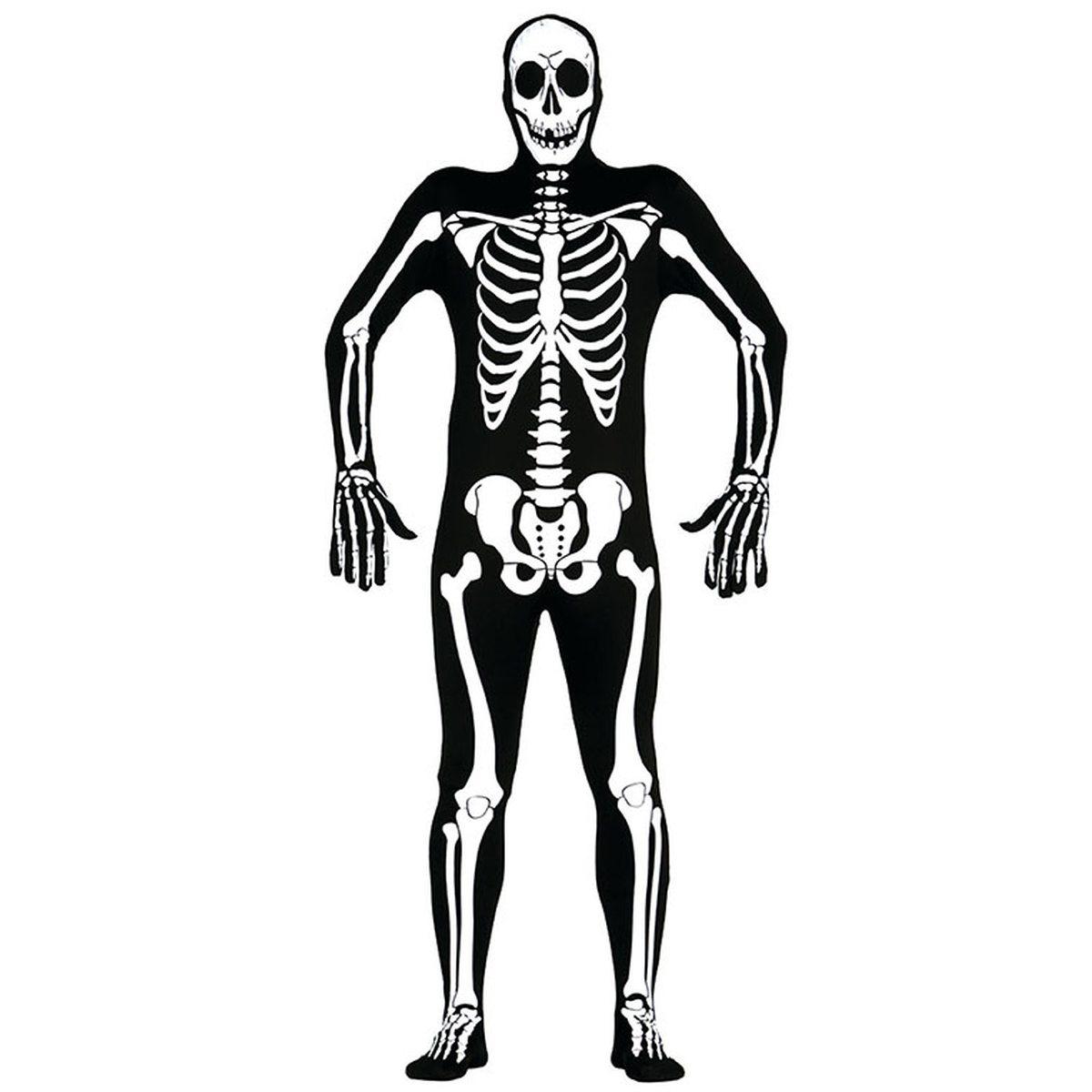Costume tuta scheletro