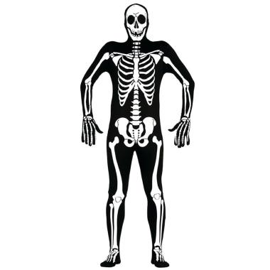 Costume tuta scheletro