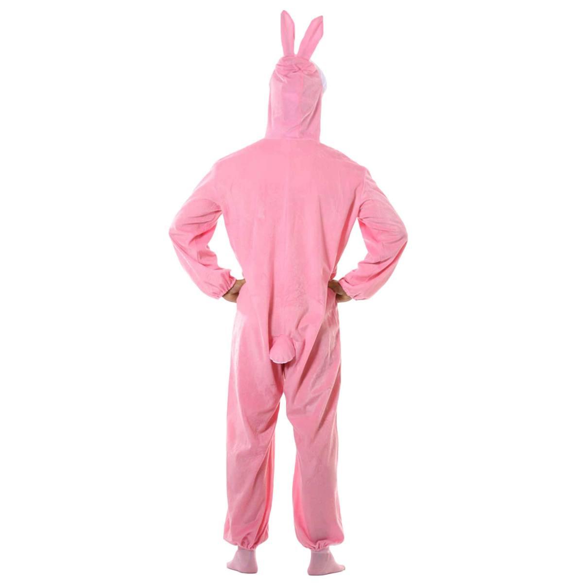 Costume coniglio rosa