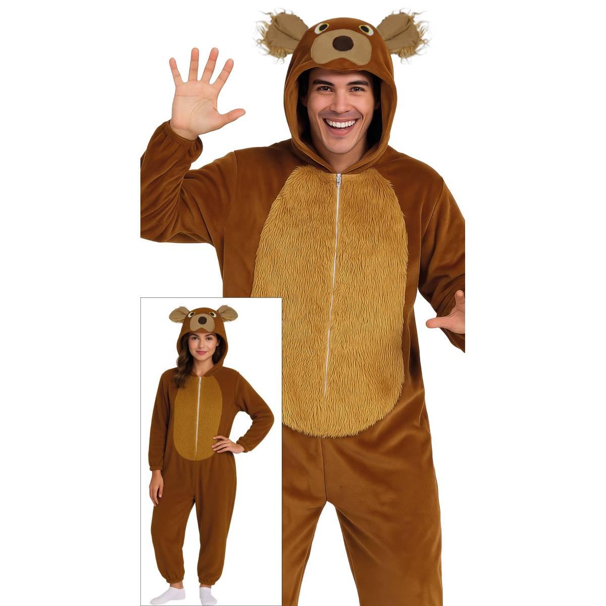 Costume orso bruno