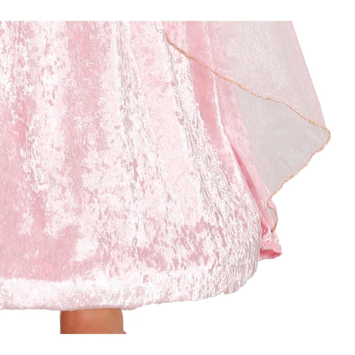 Costume principessa velluto rosa