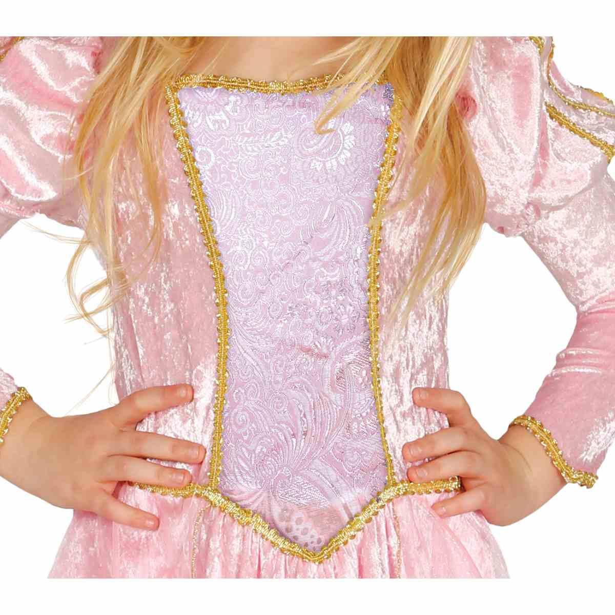 Costume principessa velluto rosa