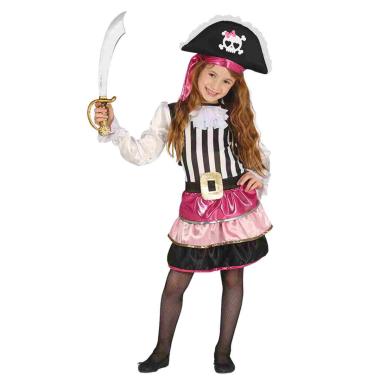 Costume piratessa rosa