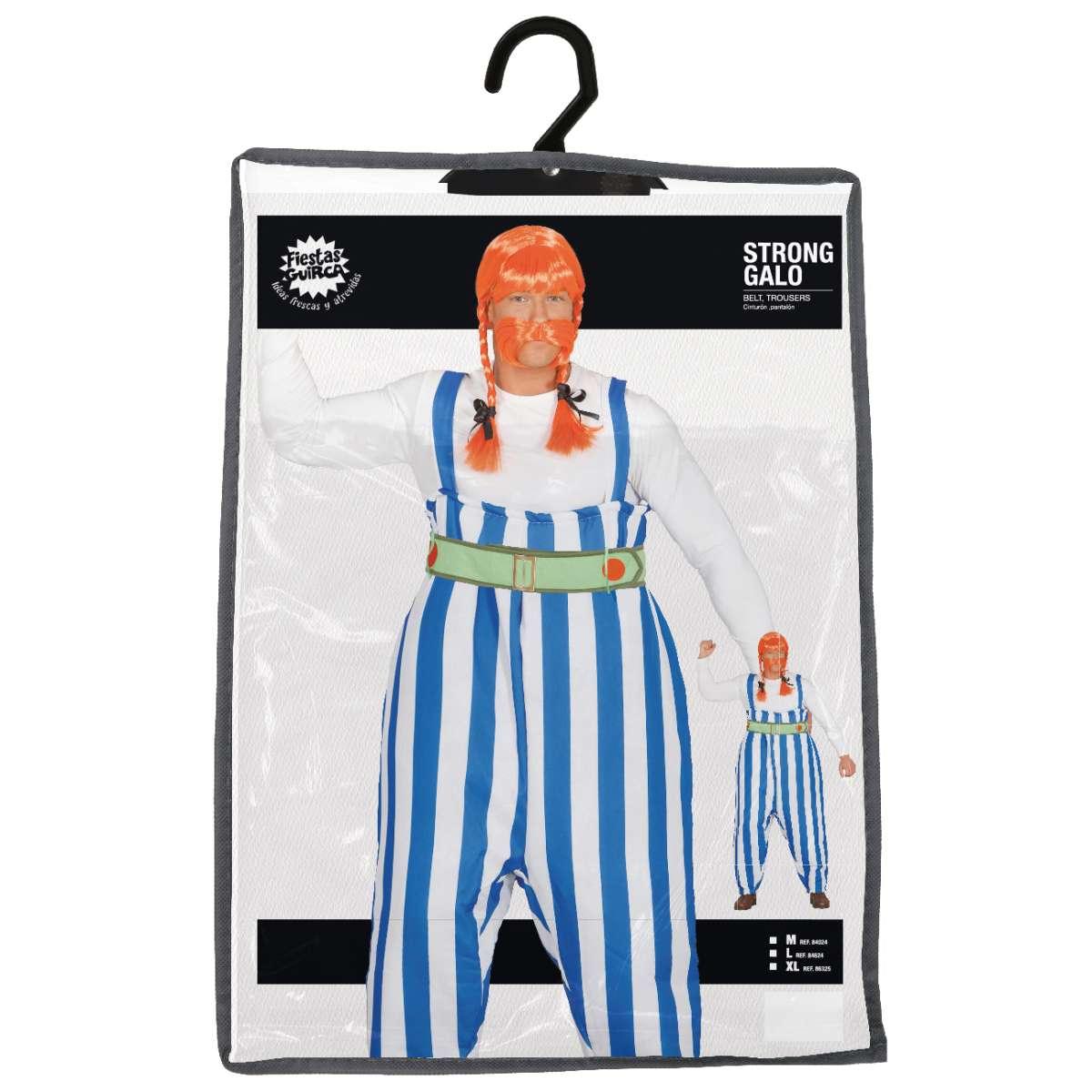 Costume obelix muscoloso