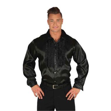 Camicia nera disco rouges