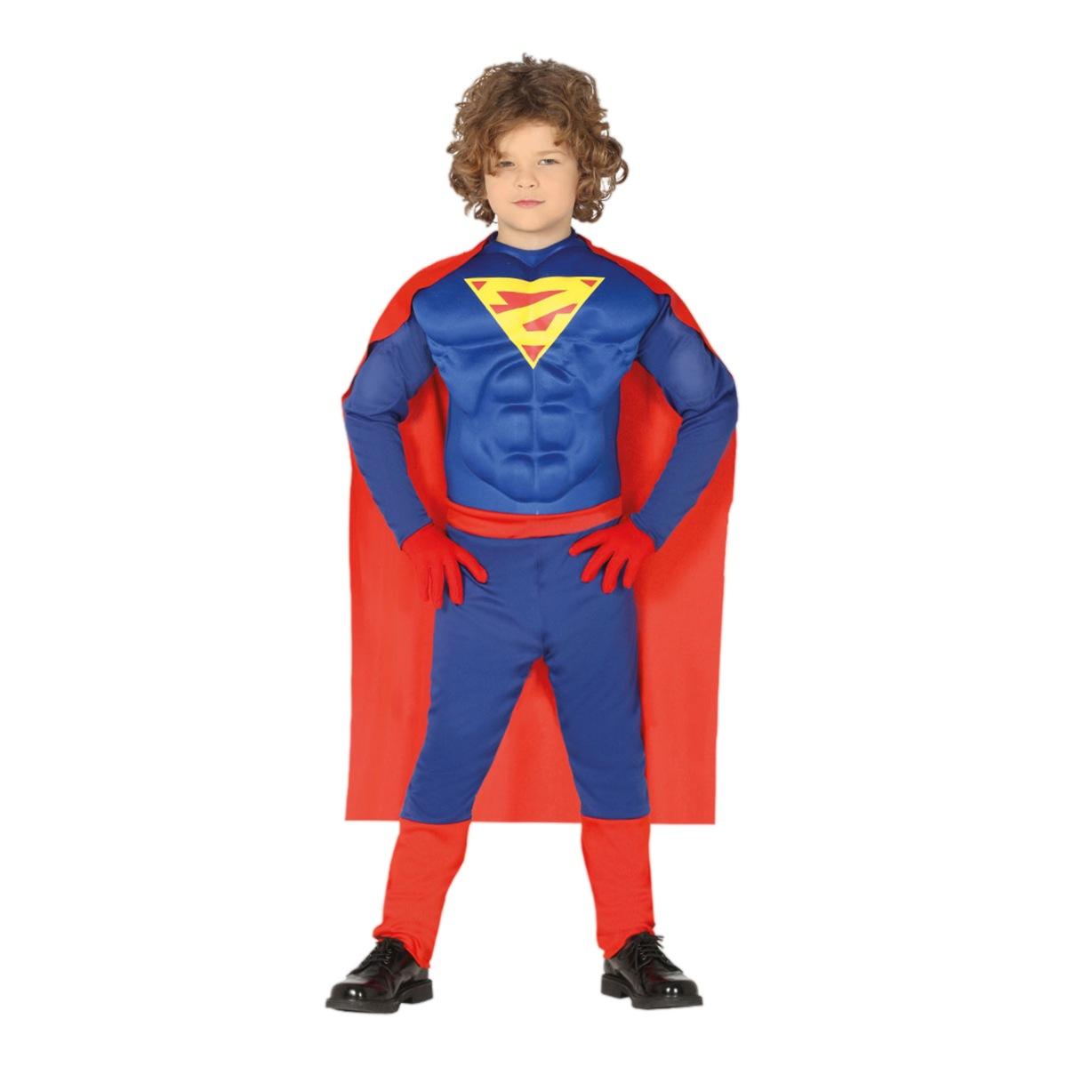 Costume super eroe suoer muscoli